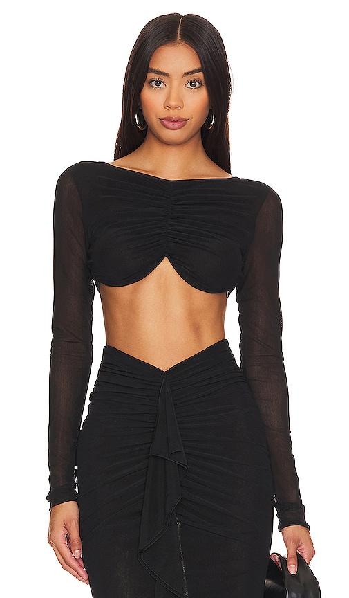 nbd deepa top in black.