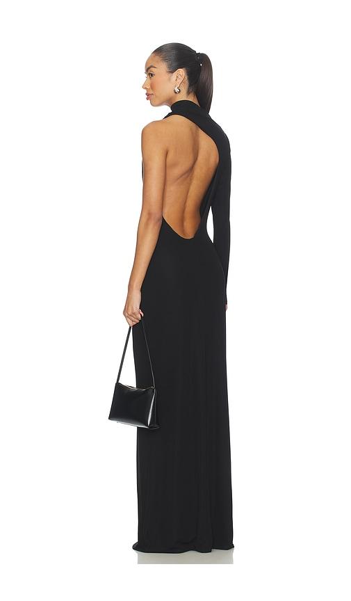 nbd the kimaya gown in black.