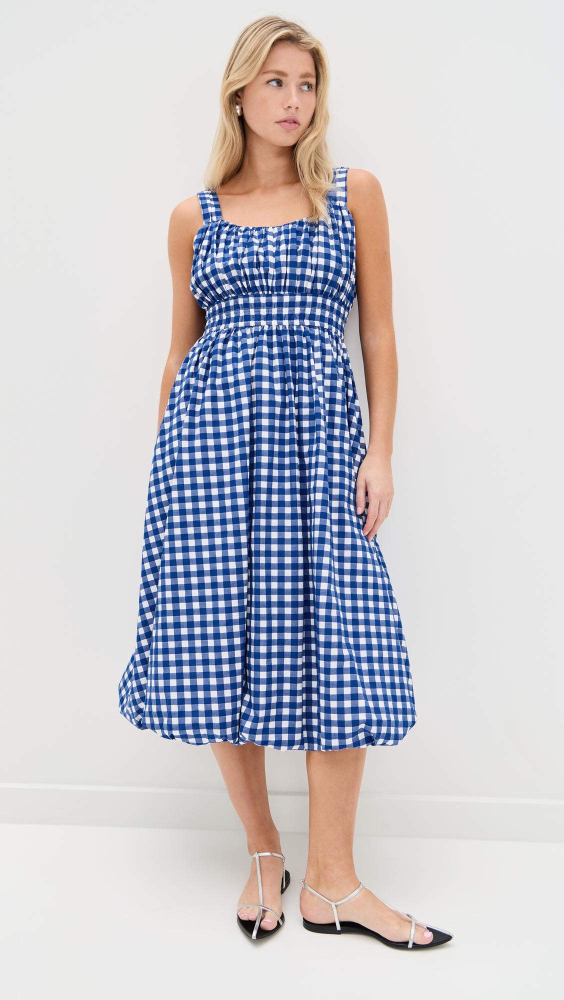 neci gingham tank dress