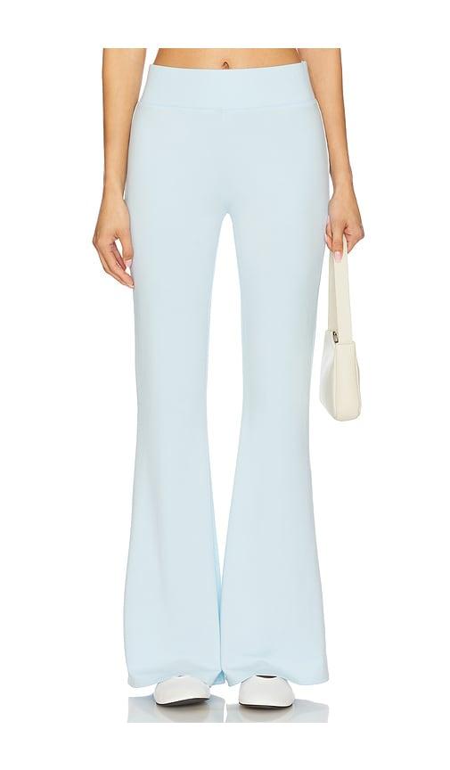 negative underwear club flare in baby blue.