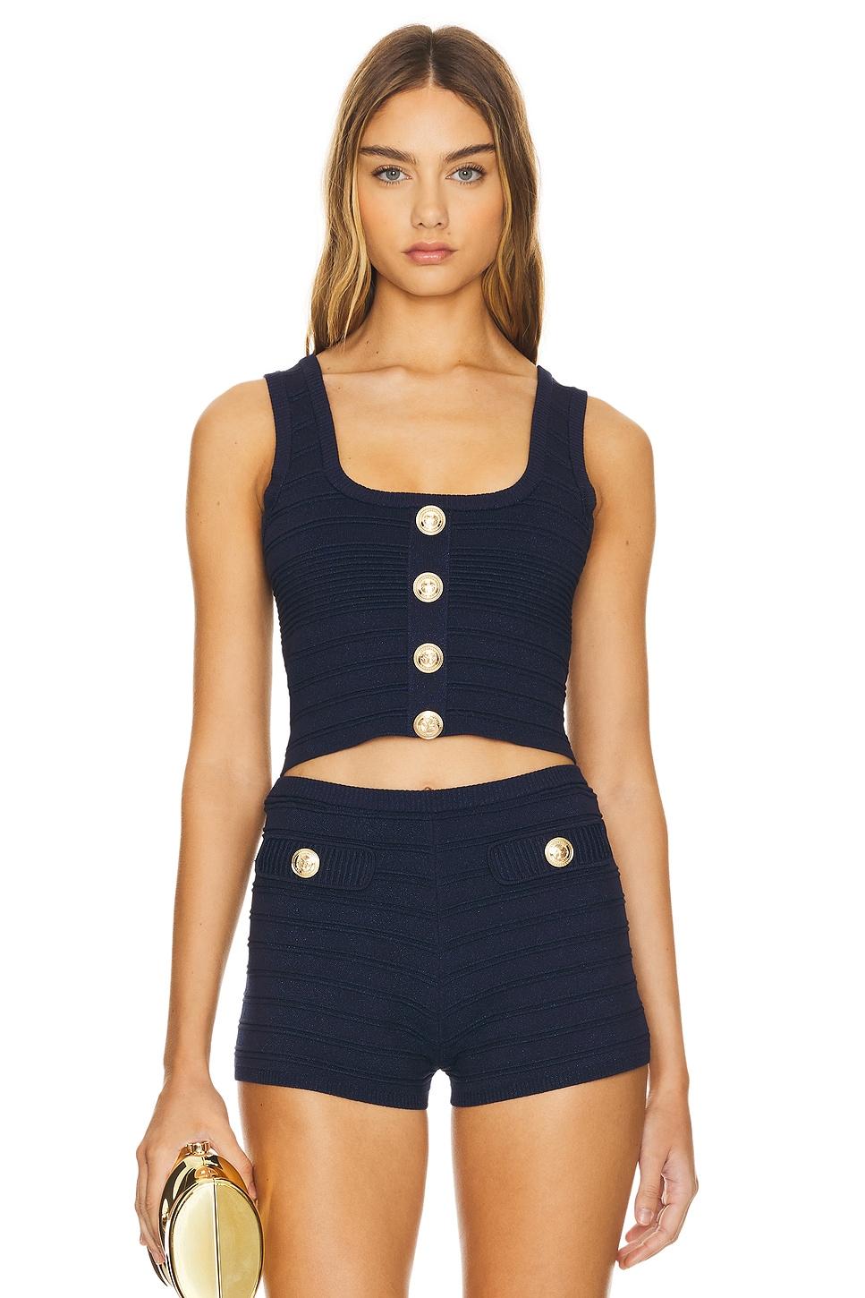 nella top in navy