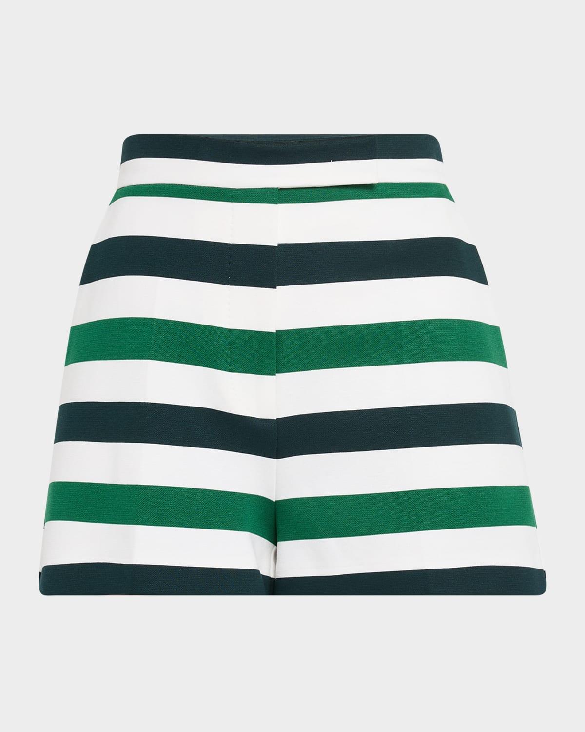 nelson multi-striped shorts