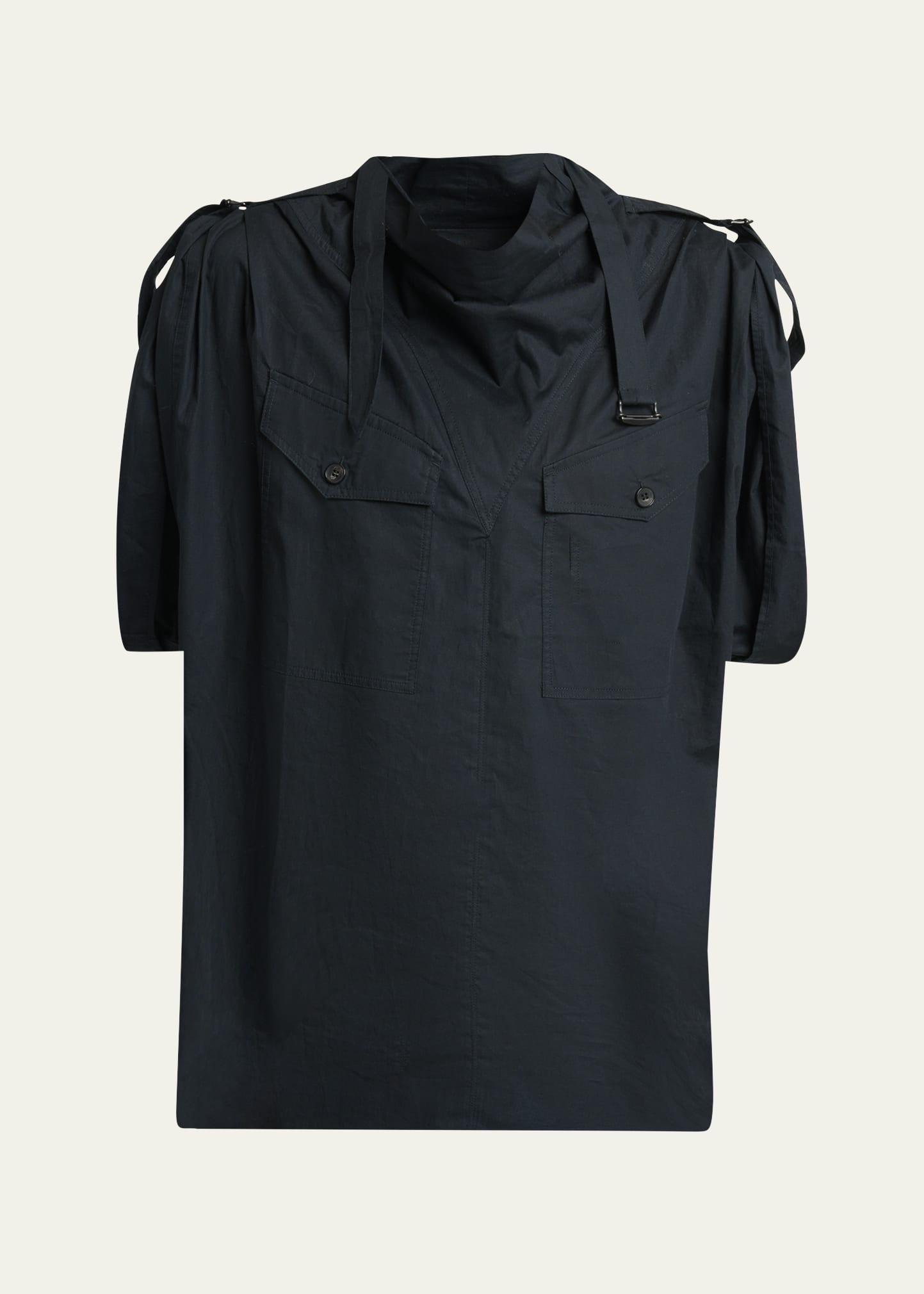 nemia draped utility top