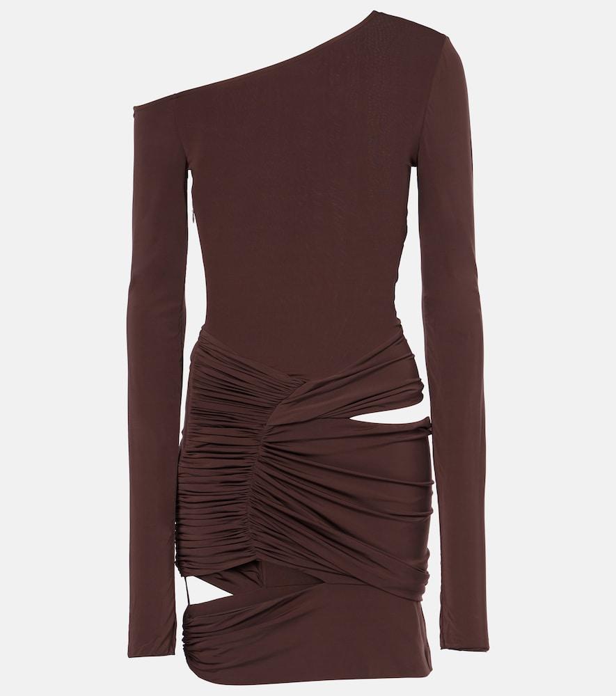 nensi dojaka asymmetric cutout minidress