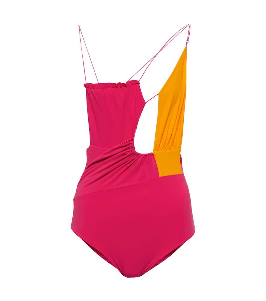nensi dojaka asymmetric swimsuit