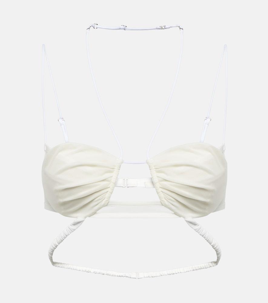 nensi dojaka bridal chiffon bra