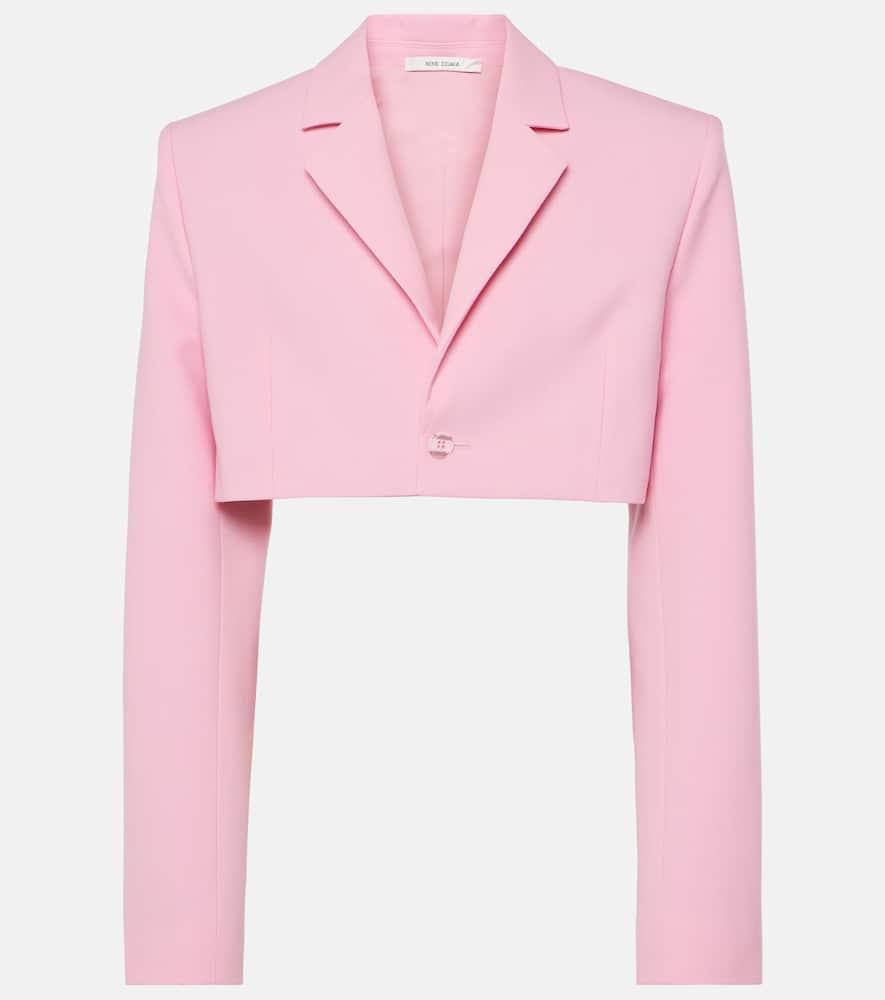 nensi dojaka cropped blazer