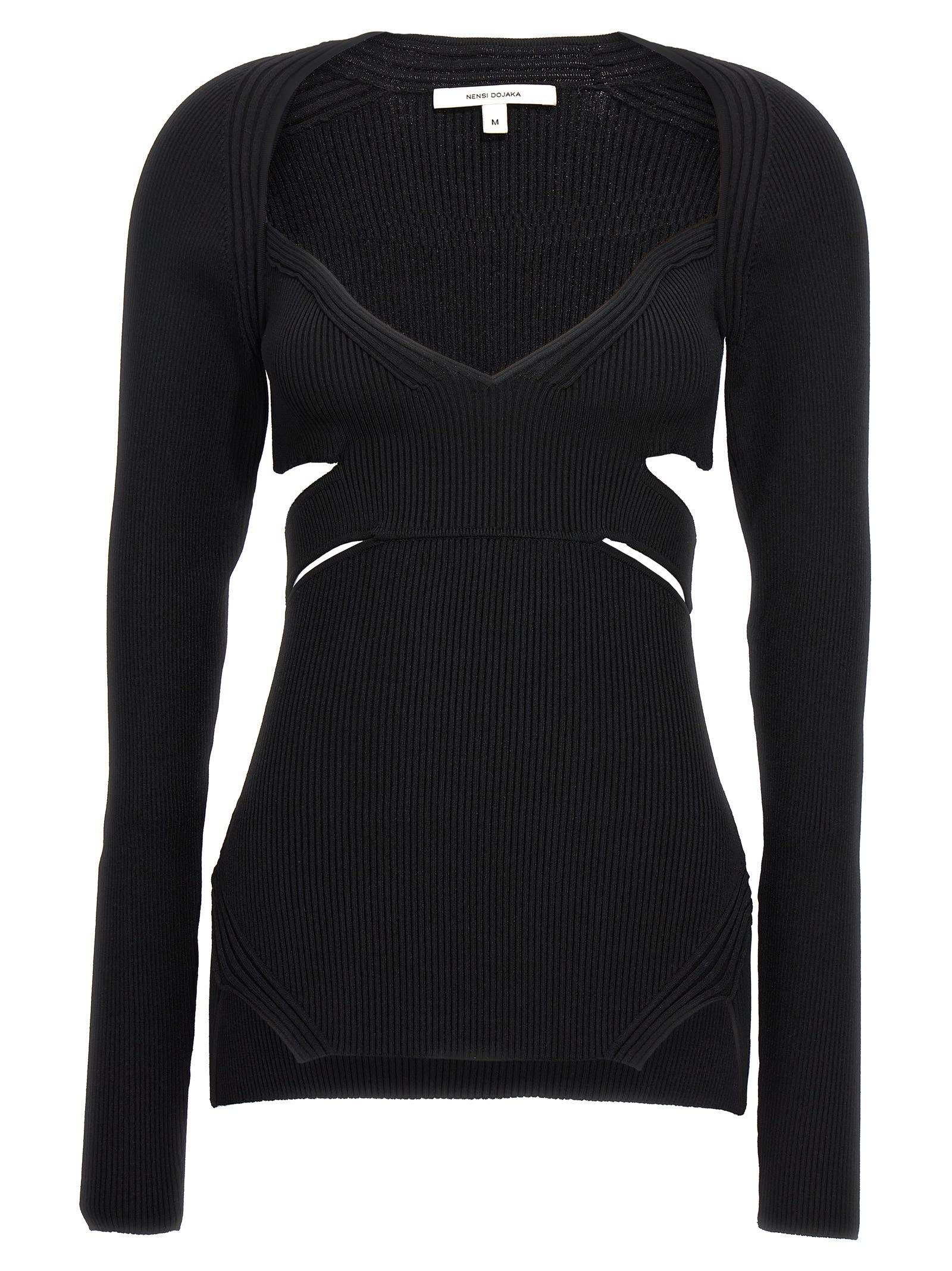 nensi dojaka cut-out sweater