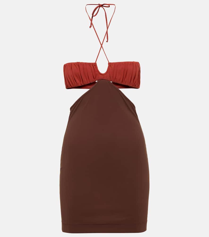 nensi dojaka cutout minidress