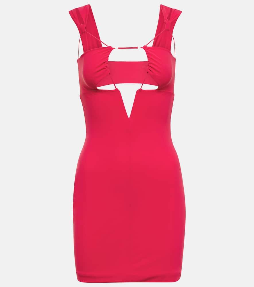 nensi dojaka cutout minidress