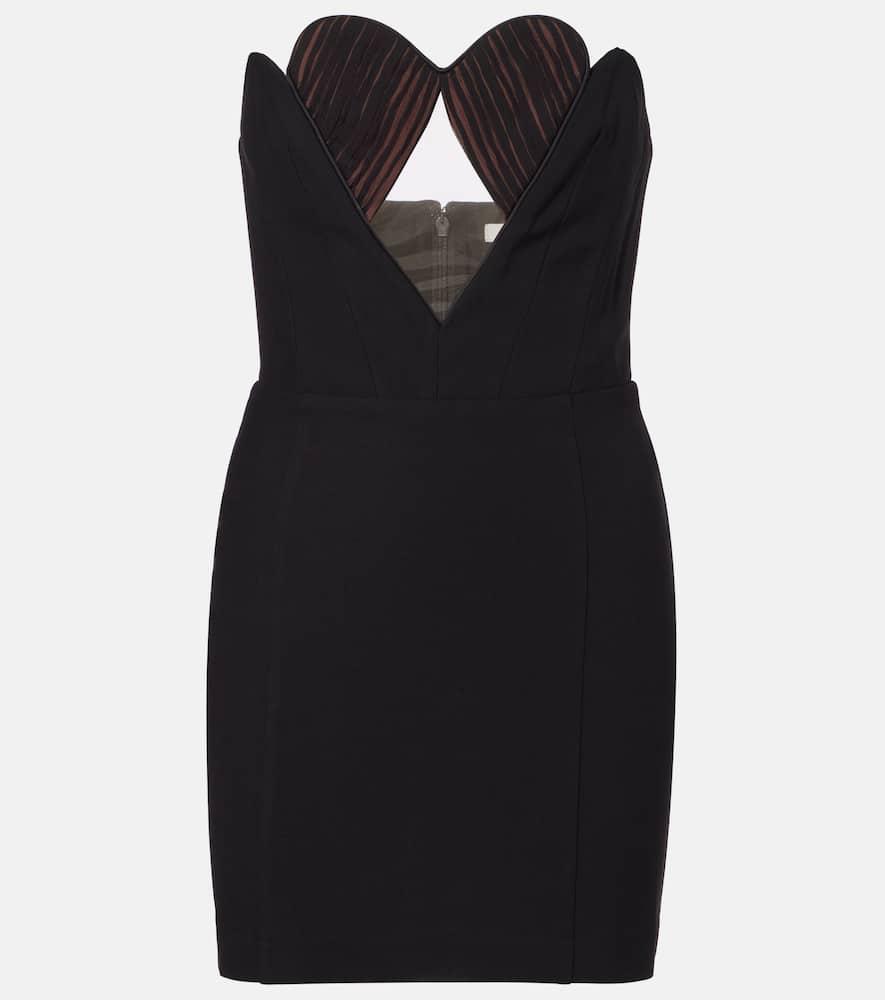 nensi dojaka cutout strapless minidress