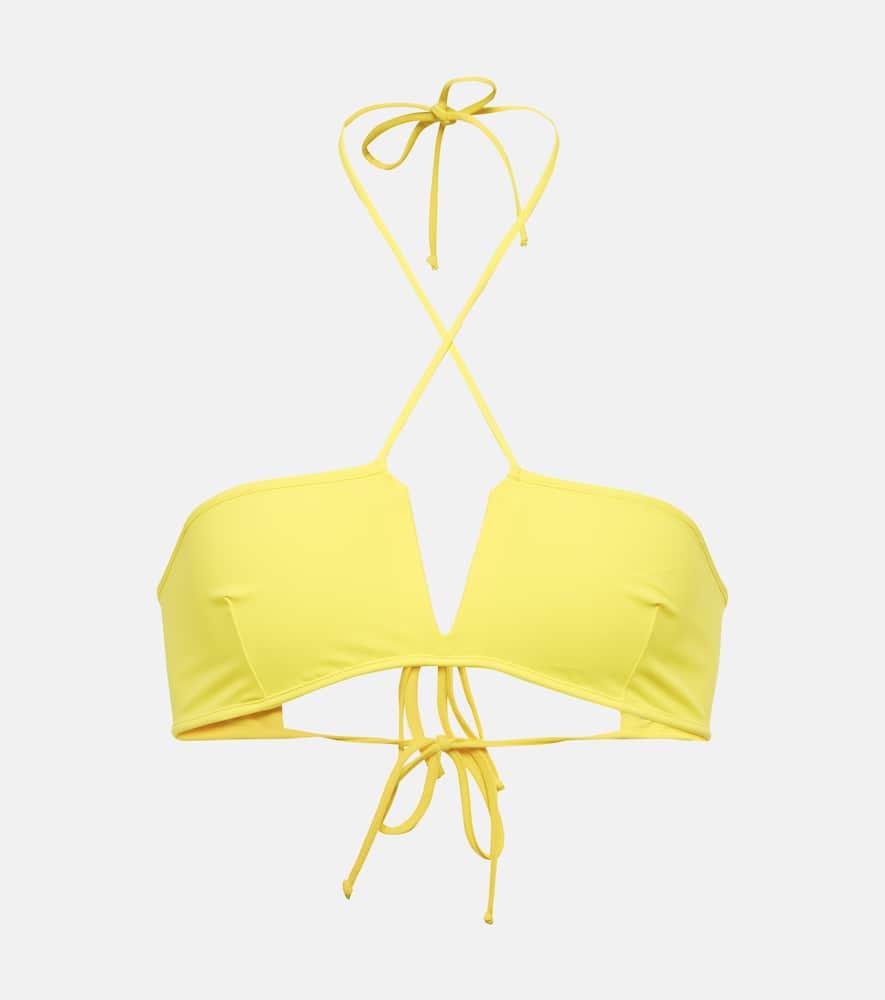 nensi dojaka halterneck bikini top