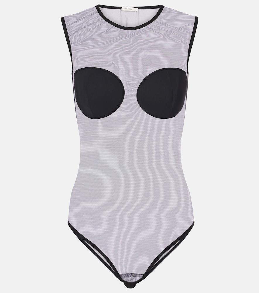nensi dojaka mesh bodysuit