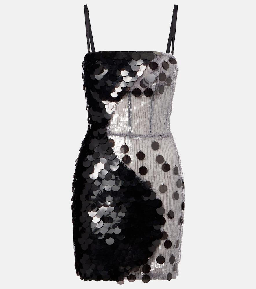 nensi dojaka sequined minidress