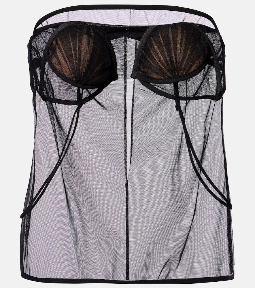 nensi dojaka sheer top