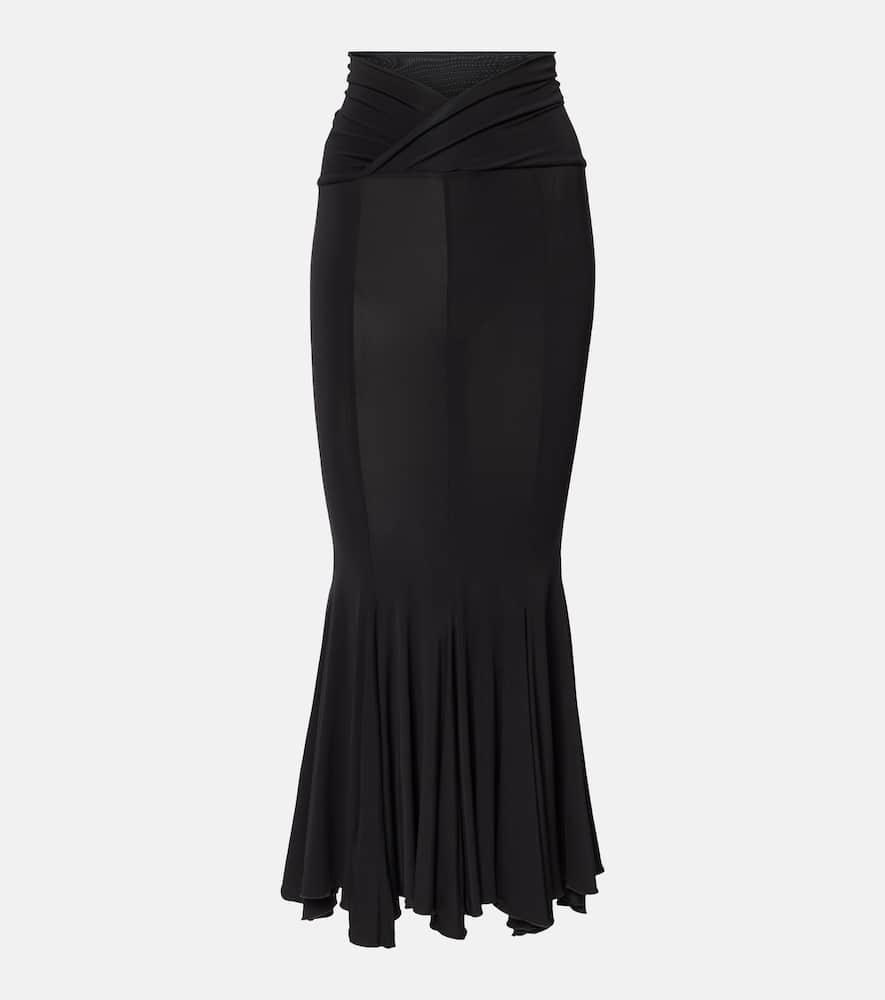 nensi dojaka zoe flared maxi skirt