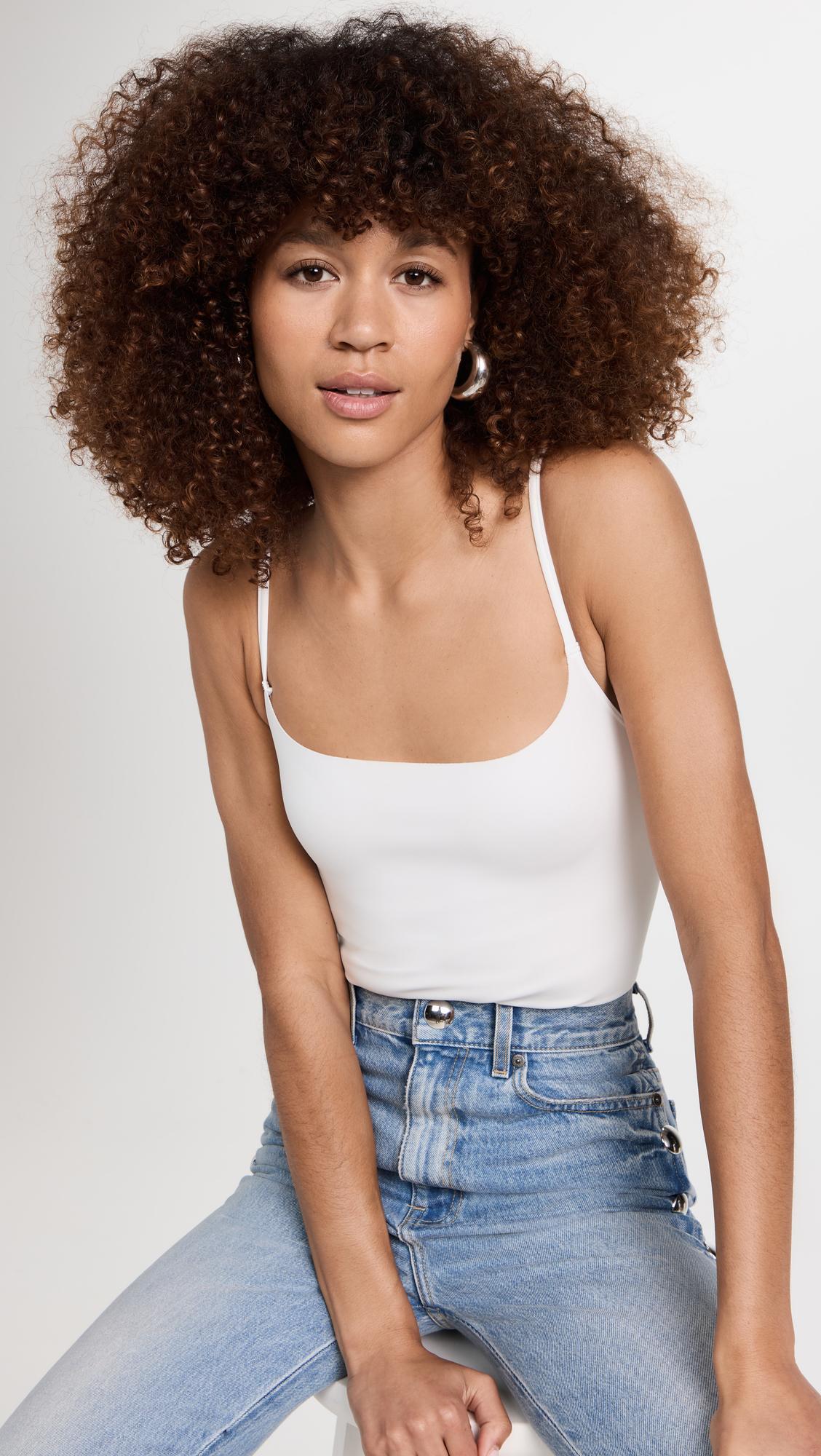 neoprene cami thong bodysuit