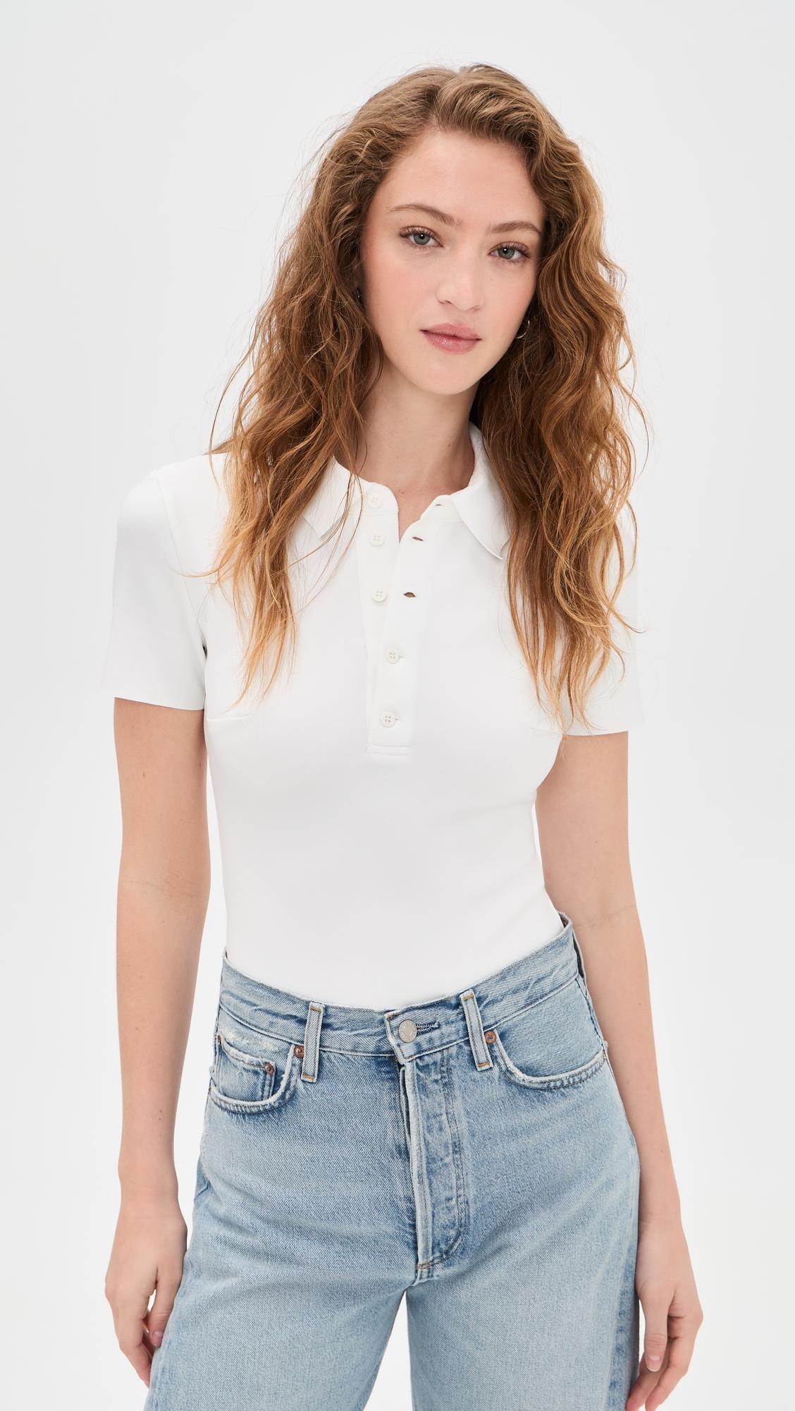 neoprene polo thong bodysuit