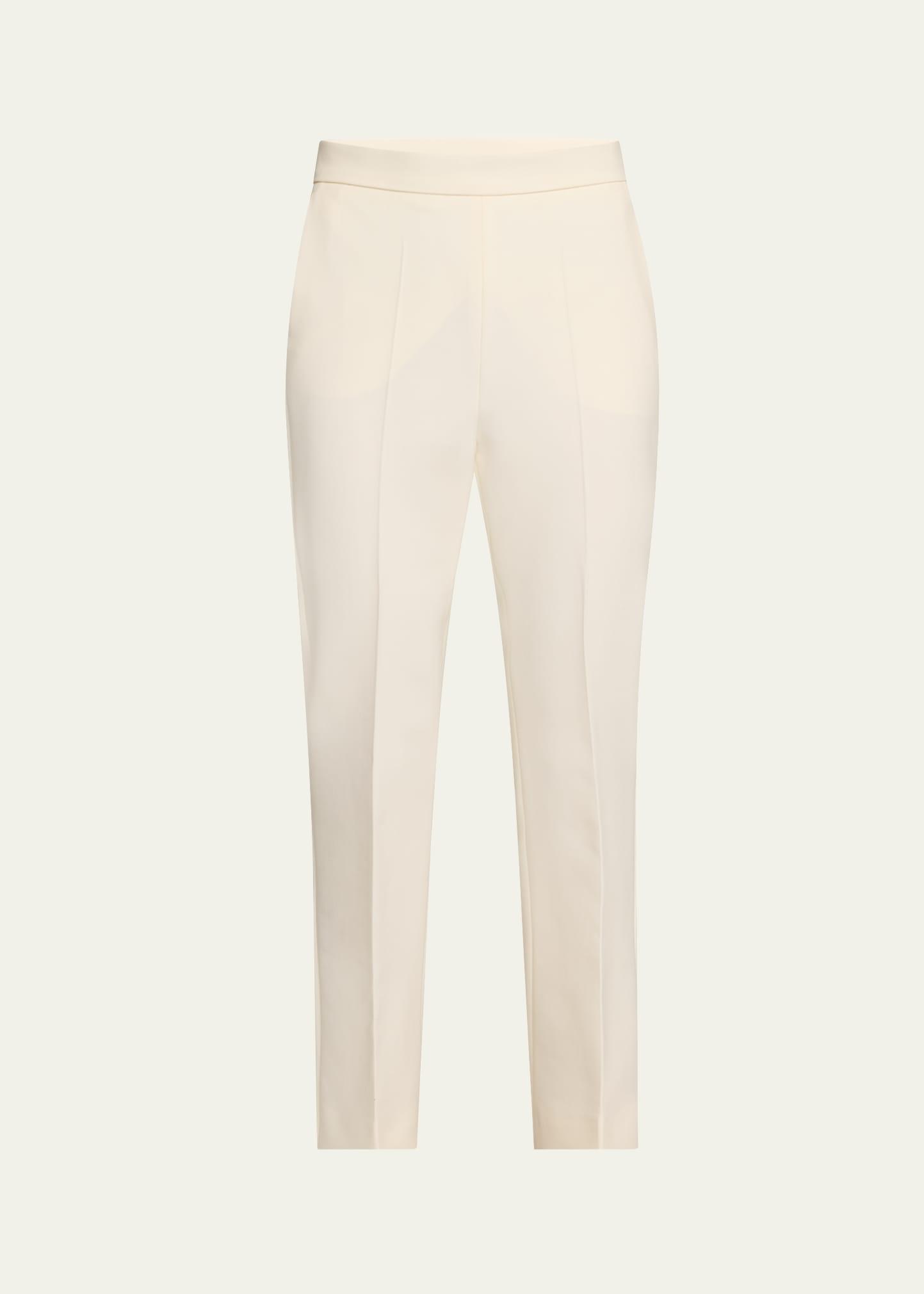 nepeta skinny leg long trousers, white