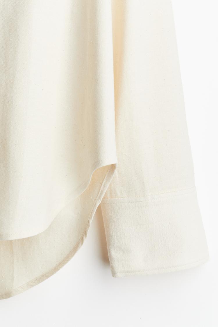 nepped twill shirt