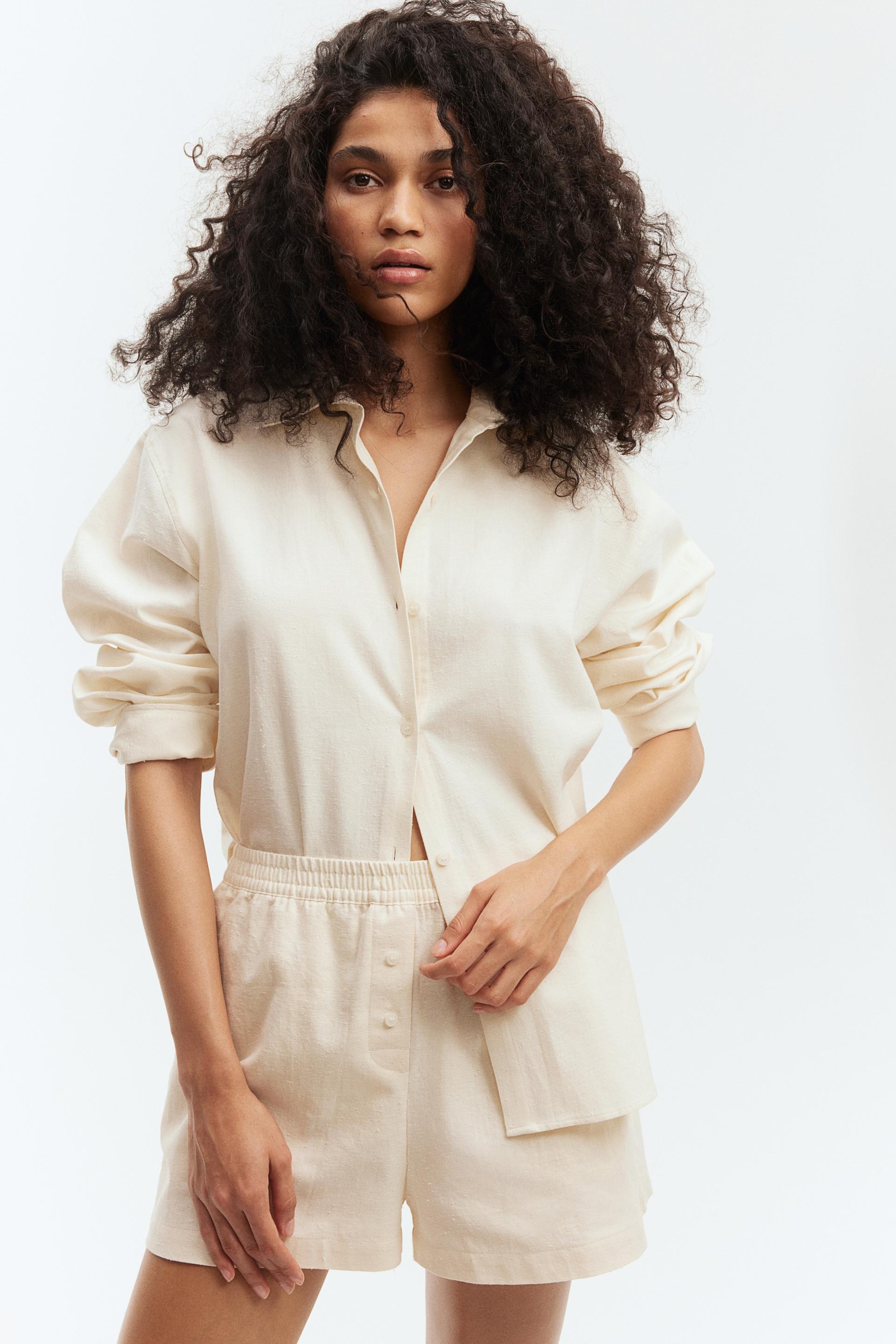 nepped twill shirt