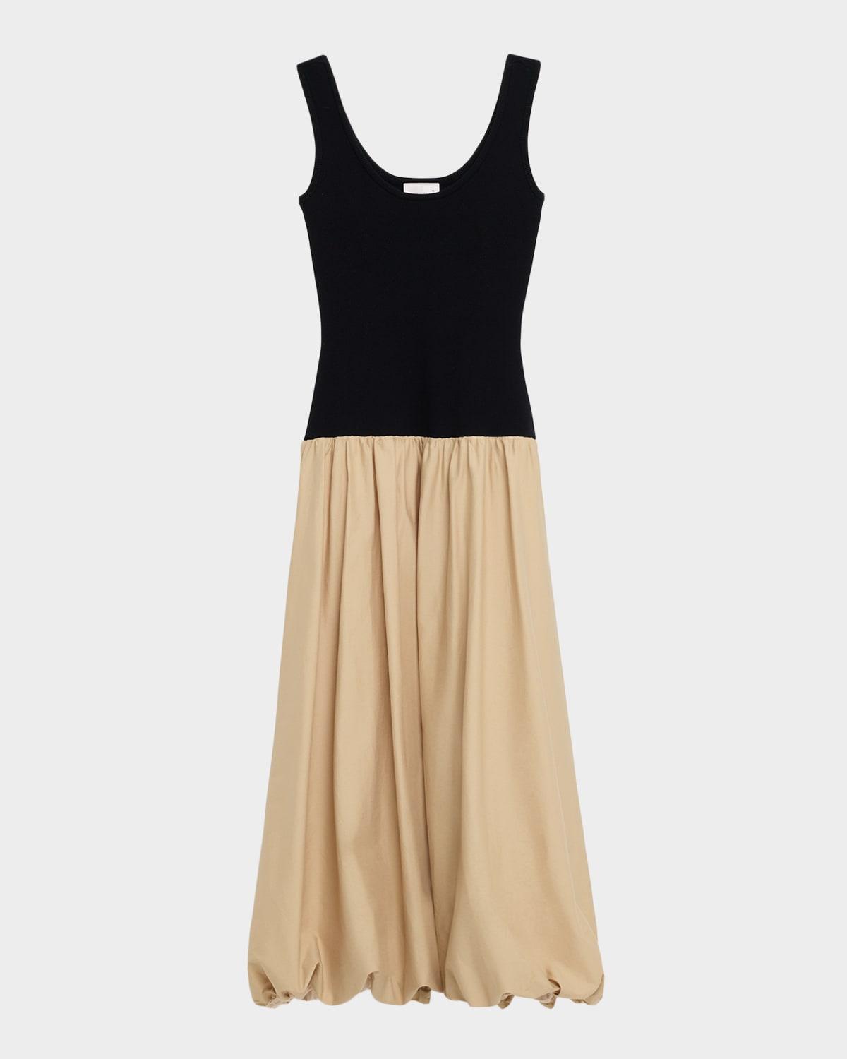 nera bubble midi dress