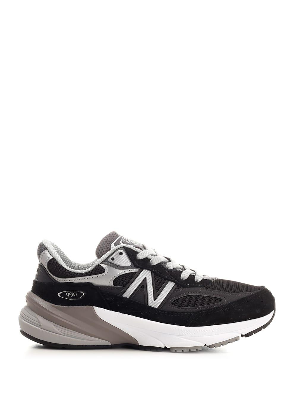 new balance black 990 sneakers