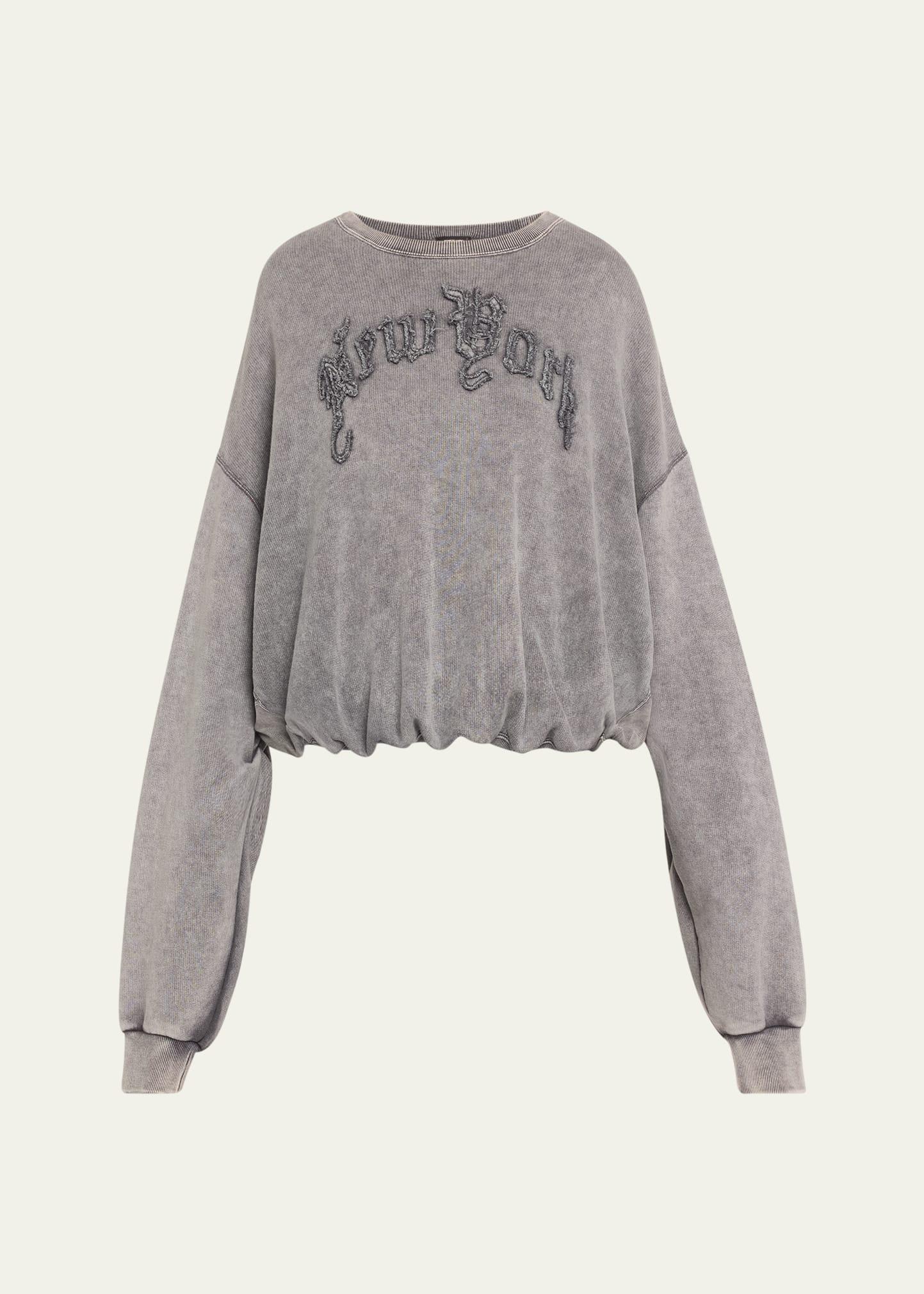 new york balloon crewneck sweatshirt