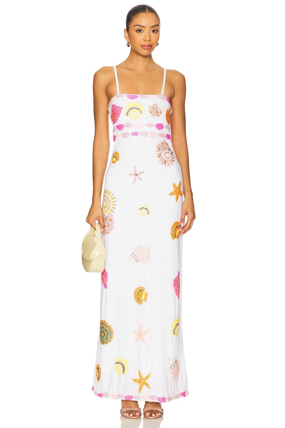 new york beaded maxi dress