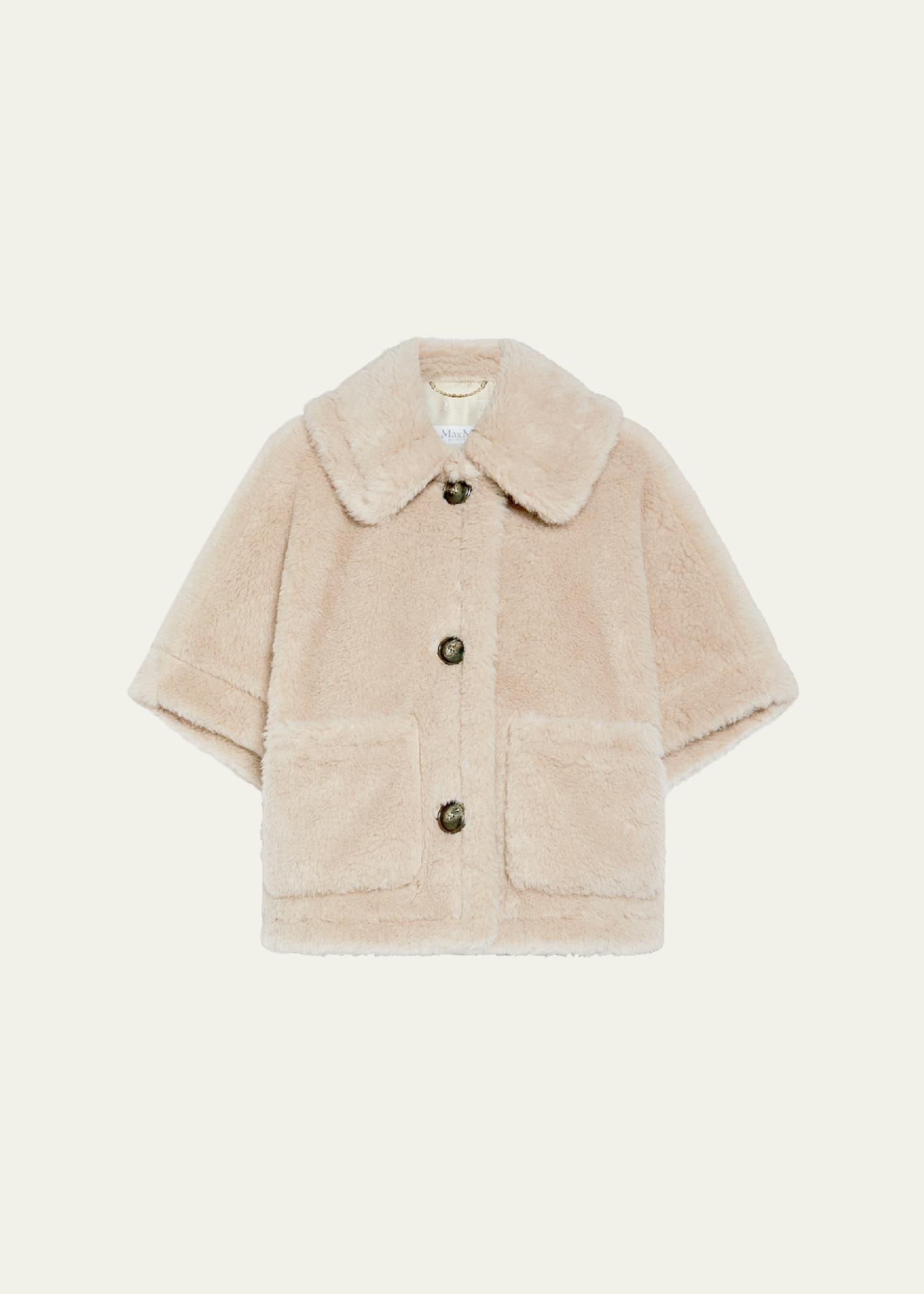 newtzero virgin wool-blend cape