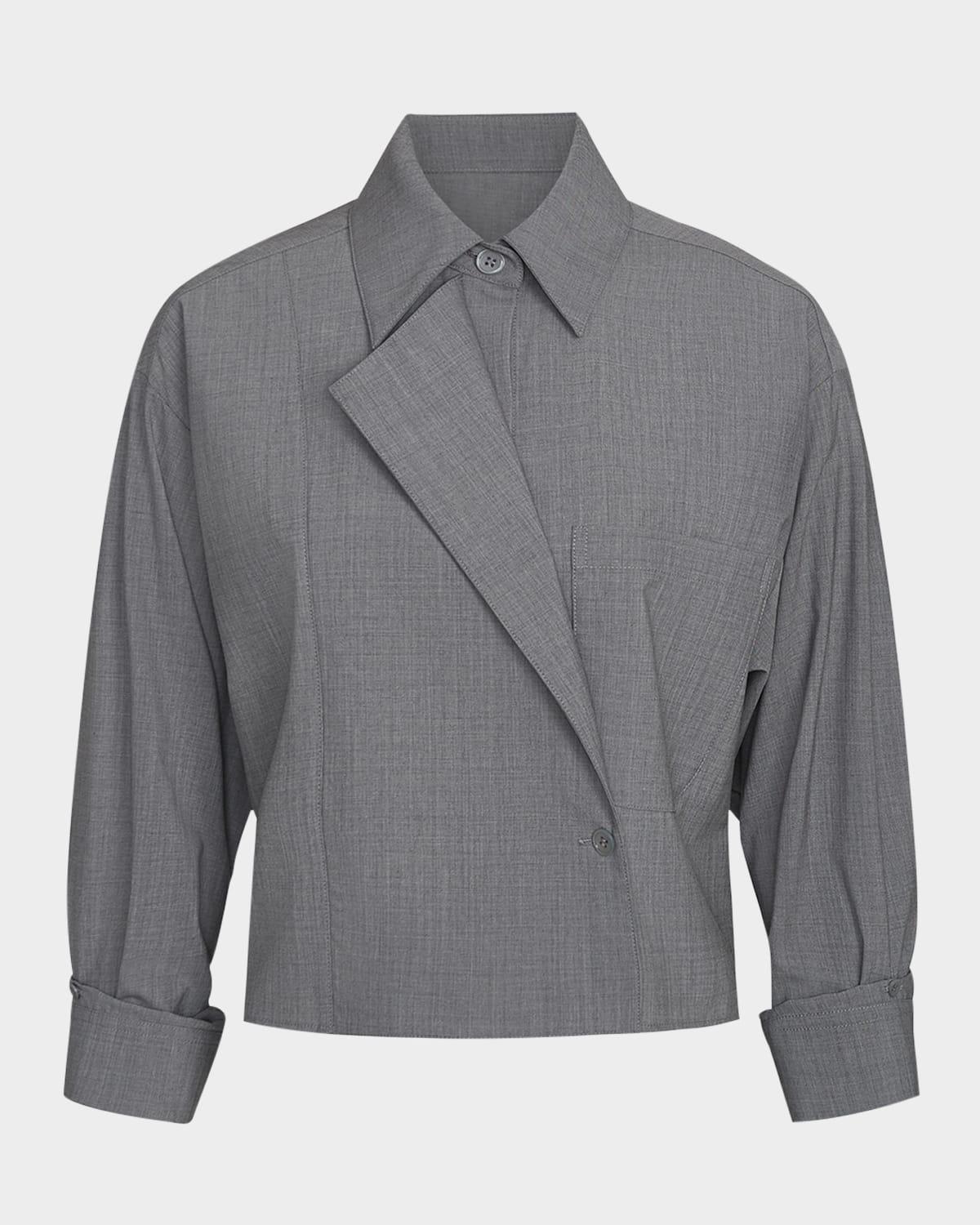 next chapter asymmetric shirt