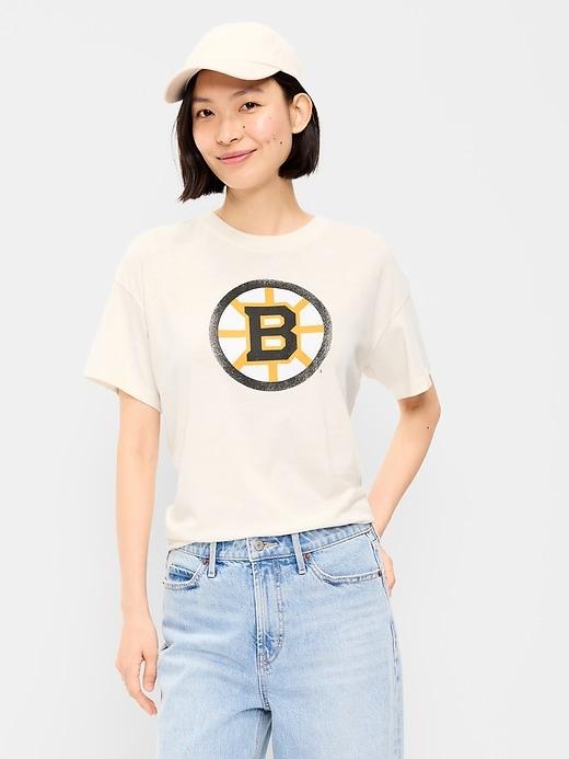 nhl crew-neck t-shirt for women