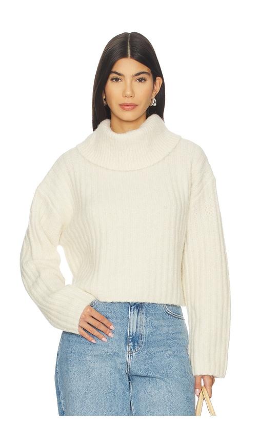 nia bruni sweater in ivory.