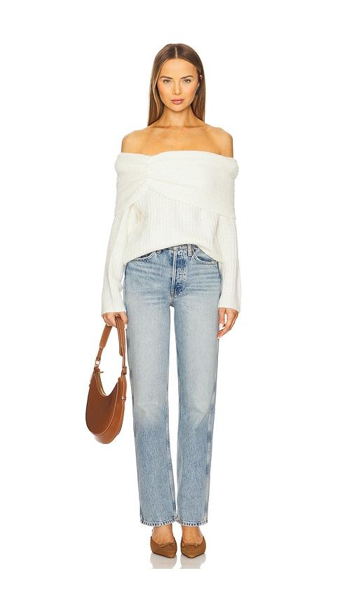 nia momo sweater in ivory.