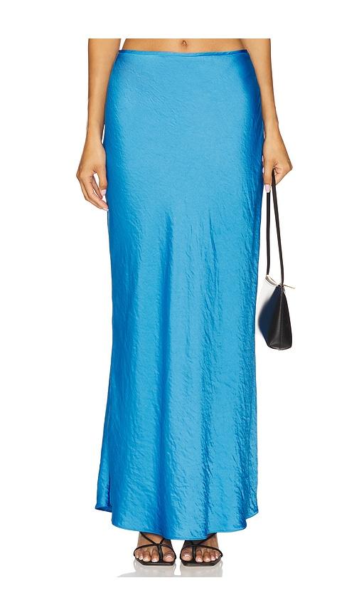 nia nathalia skirt in blue.
