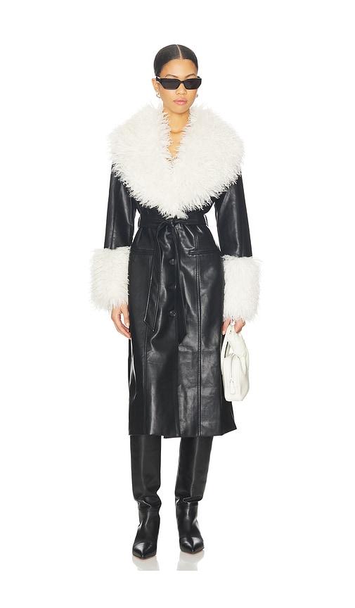 nia orla jacket in black.