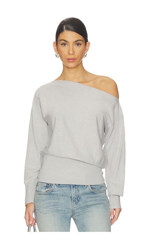 nia sabina sweater in light grey.