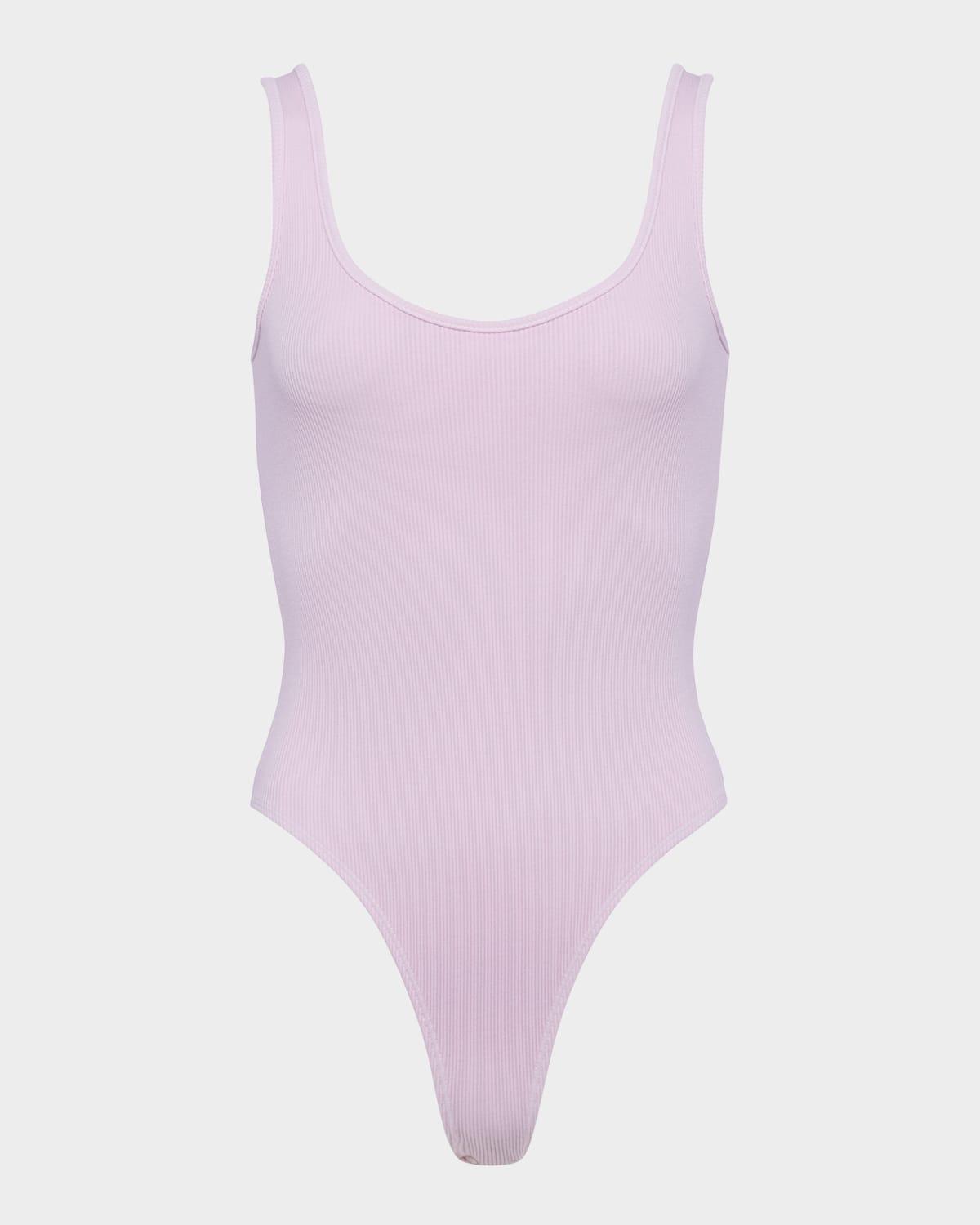 nica scoop-neck tank bodysuit