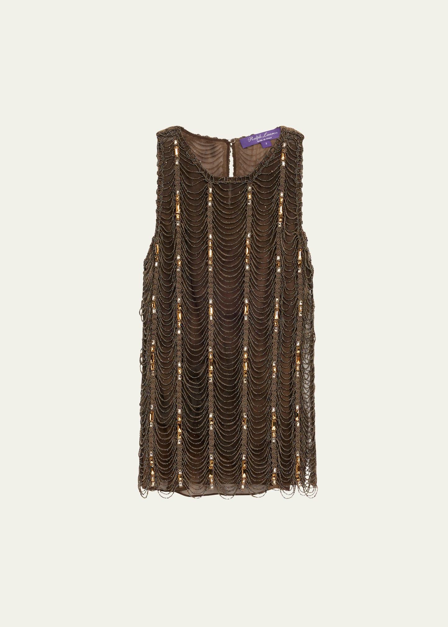 niccola beaded scallop blouse
