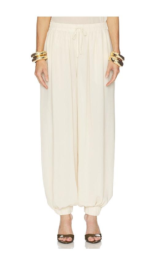 nicholas liselle pant in ivory.