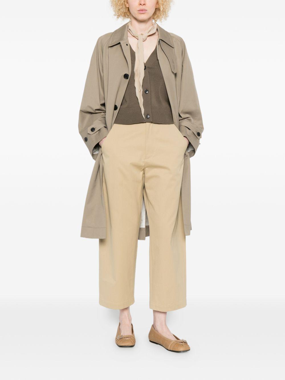 nicholson & nicholson nicholson & trousers beige cotton - women