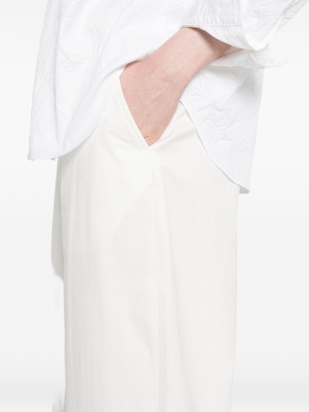 nicholson & nicholson nicholson & trousers white cotton - women