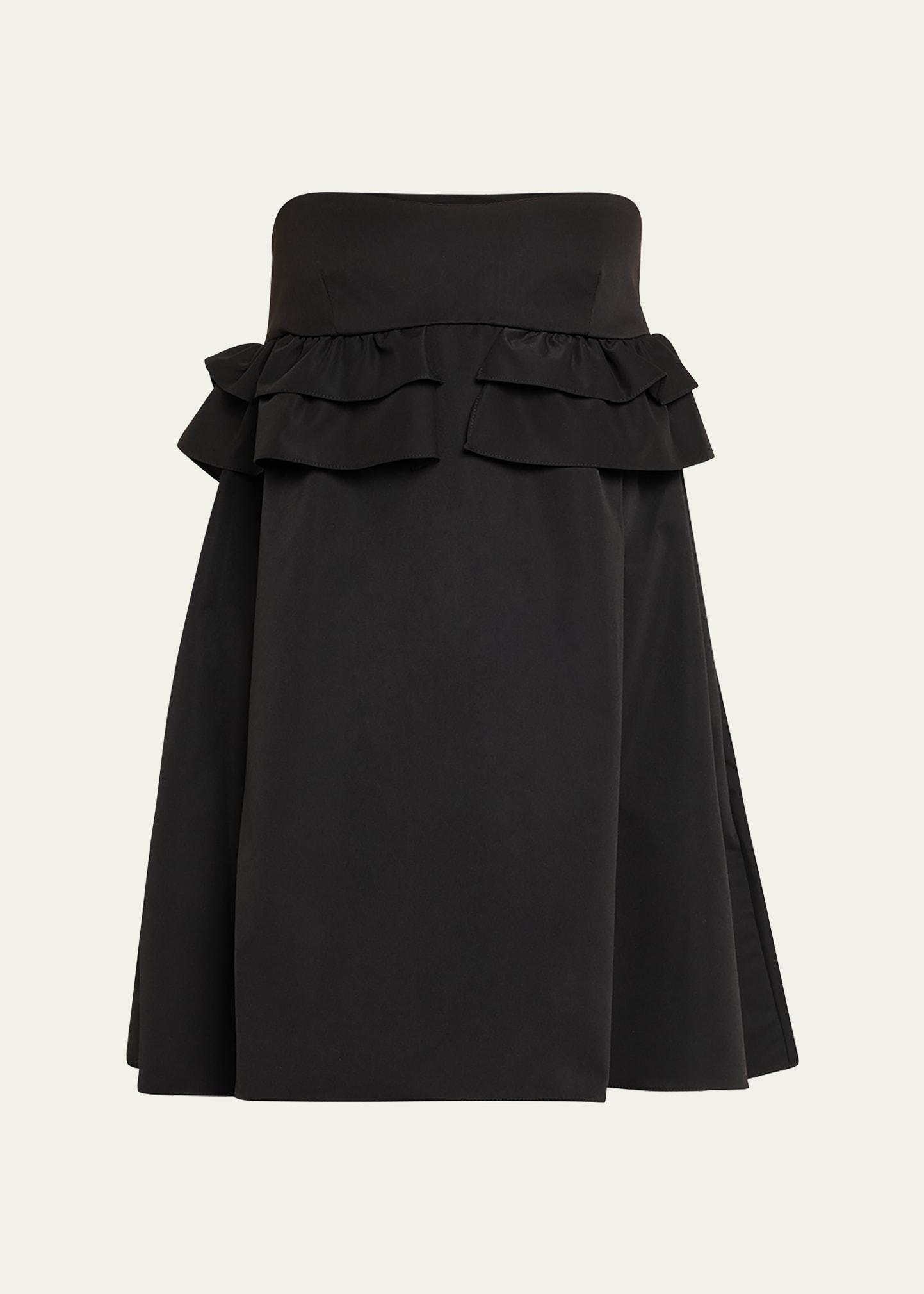nicole strapless mini dress