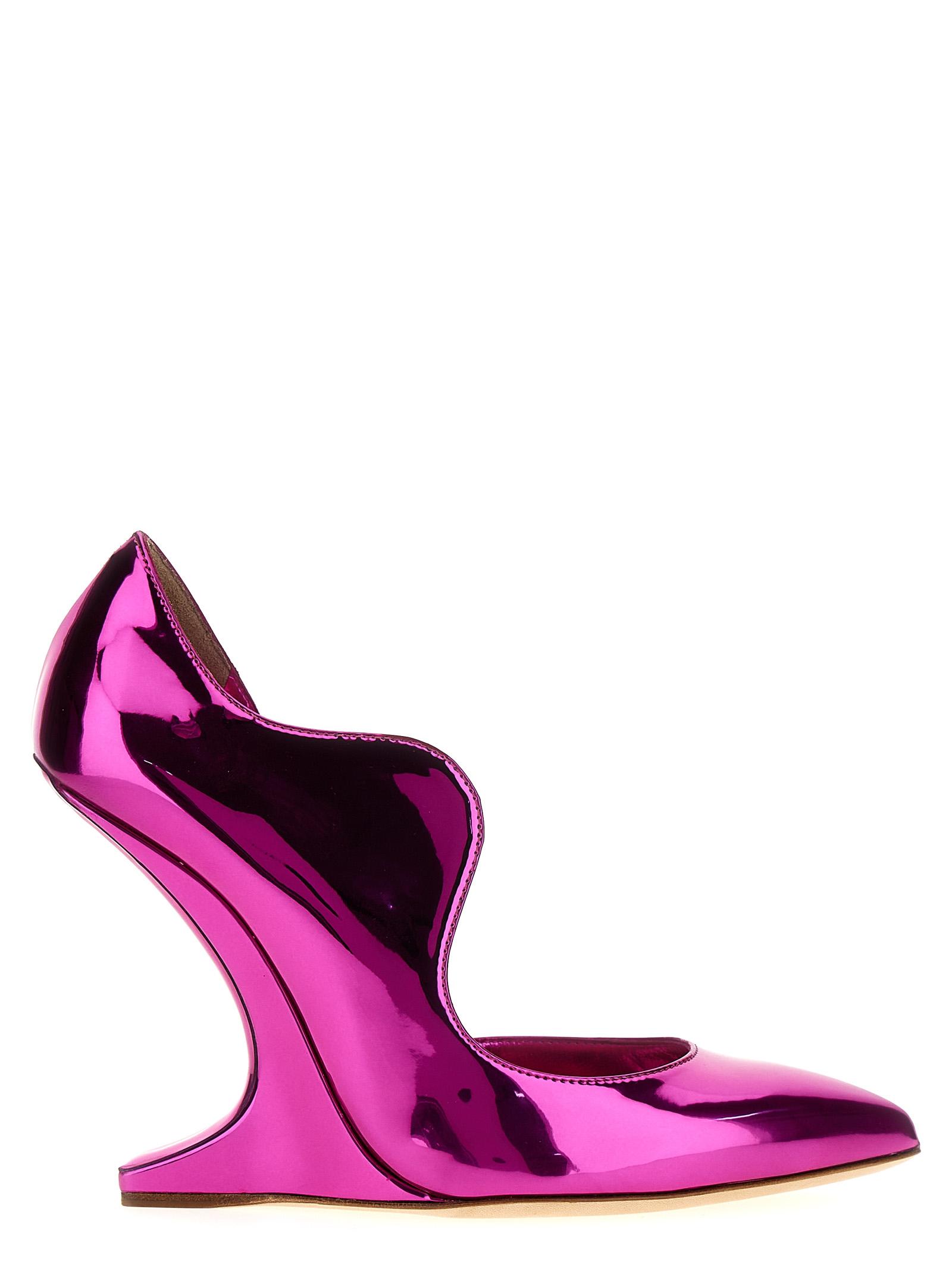 nicolo' beretta blastic pumps fuchsia polyurethane - women