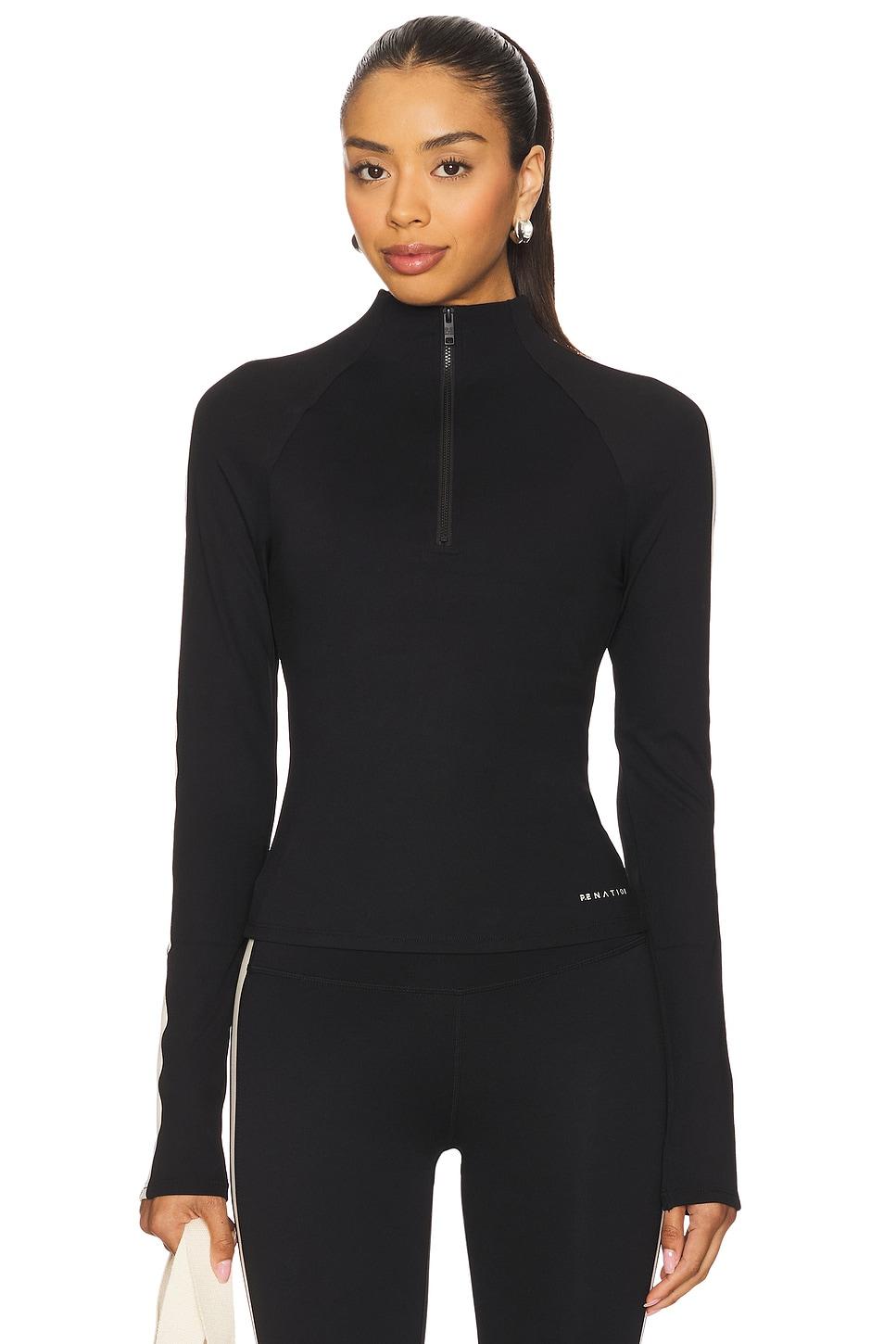 nightfall quarter zip long sleeve jacket