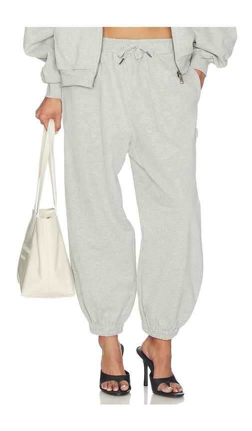 niihai cover track pant in grey.