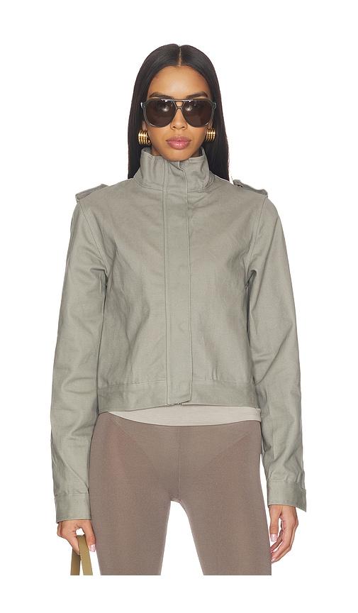 niihai maya jacket in grey.