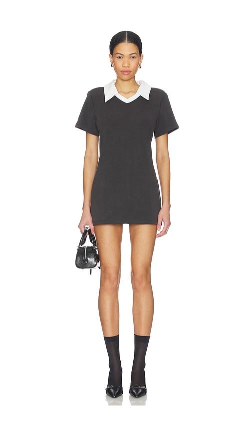 niihai the rugby dress in black.