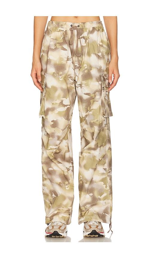 nike camo cargo pants in army.
