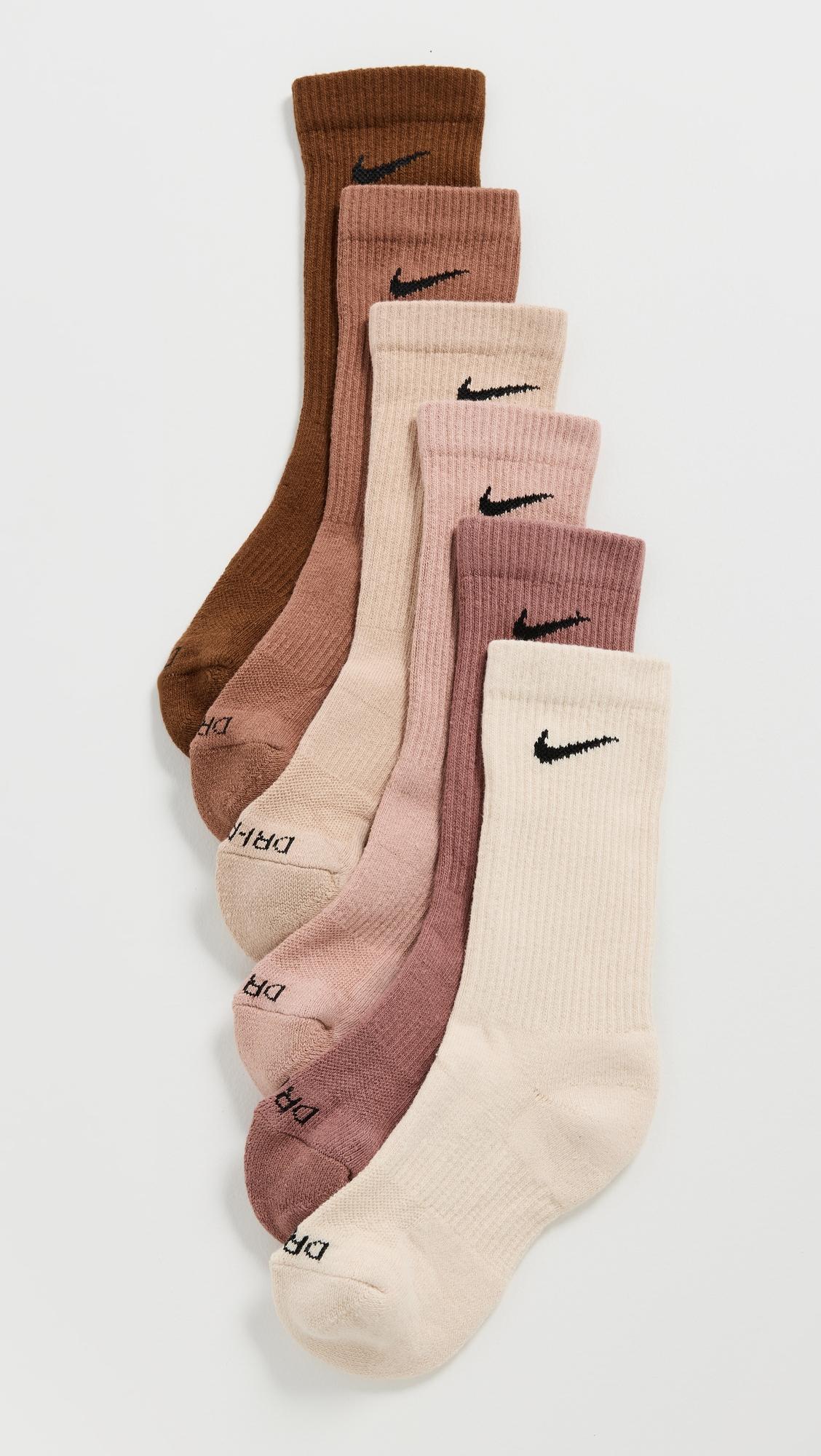 nike everyday plus cushioned socks 6 pack